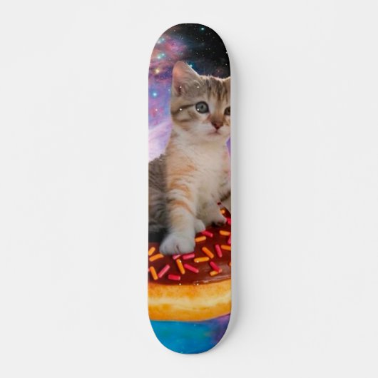 Donut Cat - Donut lover Skateboard (Voorkant)
