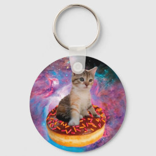 Donut Cat - Donut lover Sleutelhanger