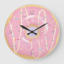 Donut Clock Grote Klok