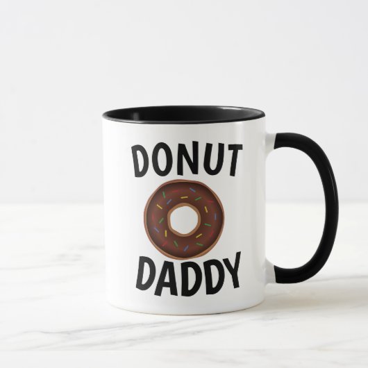 DONUT DAD DADDY Coffee Mugs (Droite)