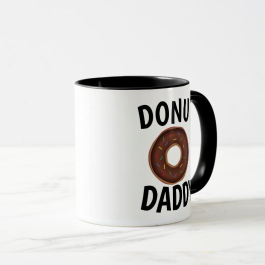 DONUT DAD DADDY Coffee Mugs (Devant droit)