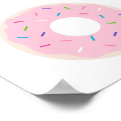 Donut Decoration Party/Sign Decoration Poster (Hoek)