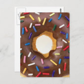 donut design briefkaart (Voorkant / Achterkant)