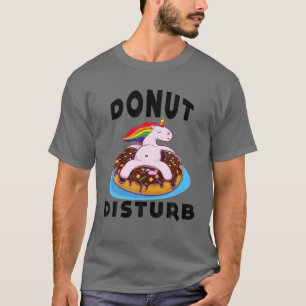 Donut Disturb Unicorn Summer Pool Vacay! T-shirt