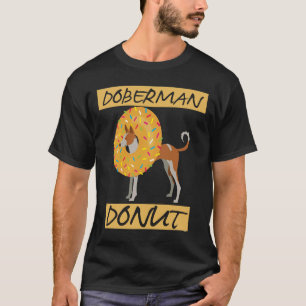 Donut Doberman T-shirt