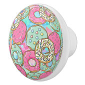 Donut Doughnut Ladeschakelaar Kastgreep Keramische Knop (Rechts)