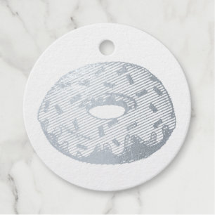 Donut Doughnut Sprinkles Frosting Junk Food Foodie Bedankjes Labels
