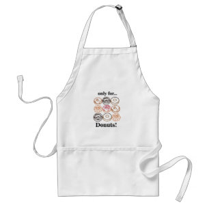 Donut Doughnut Zoete Meisjesachtige Standaard Schort