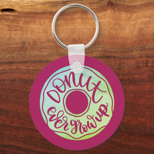 Donut Ever groeit op Sleutelhanger (Voorkant)