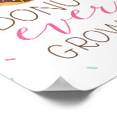 Donut Ever Groeit Poster (Hoek)