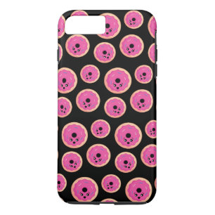 Donut Face Kawaii Food Art iPhone 8 Plus / 7 Plus Hoesje