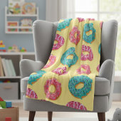 Donut Fleece Blanket