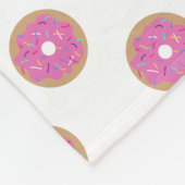 Donut Fleece Deken (Hoek)