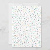 Donut Four Ever Sweet Invitation Donut 4e annivers (Dos)