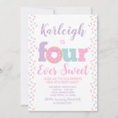 Donut FourEver Zoet Kaart (Voorkant)