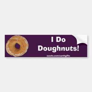 DONUT FUN BUMPERSTICKER