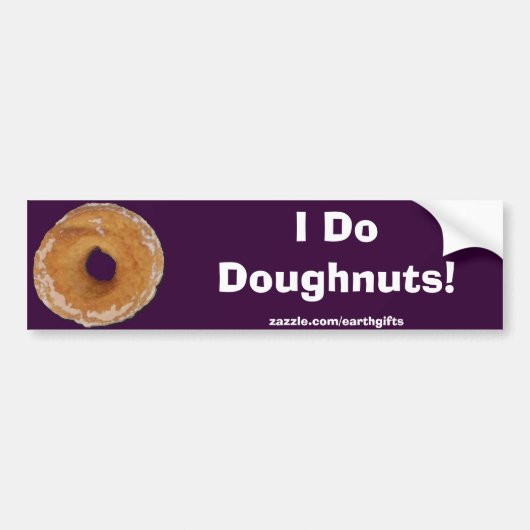 DONUT FUN BUMPERSTICKER (Voorkant)