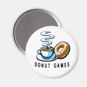 Donut Games Magnet Magneet (Voorkant / Achterkant)