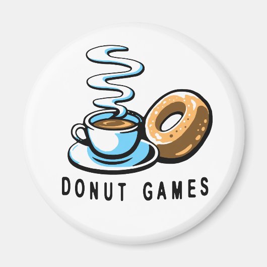 Donut Games Magnet Magneet (Voorkant)