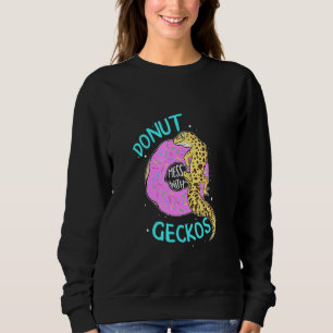 Donut geckos Leopard Gecko Lizard reptielenhouder Trui