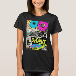 Donut Graffiti Pop Kostuum Kinderen Vrouwen Mannen T-shirt