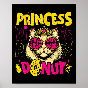 Donut Grappig Boek Liefhebber voor Mannen Vrouwen Poster