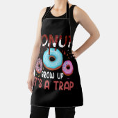 Donut groeit omhoog Het is een trap grappige Donut Schort (Insitu)
