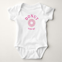 Donut groeit op - roze donut thema