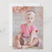 Donut Grow Up First 1st Birthday Invitation (Dos)