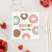 Donut Grow Up Verjaardag servet (Insitu)