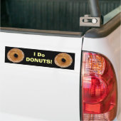 DONUT HUMOR BUMPERSTICKER (Op Truck)