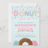 Donut Invitation Anniversaire Donut Grow Up Party (Devant)