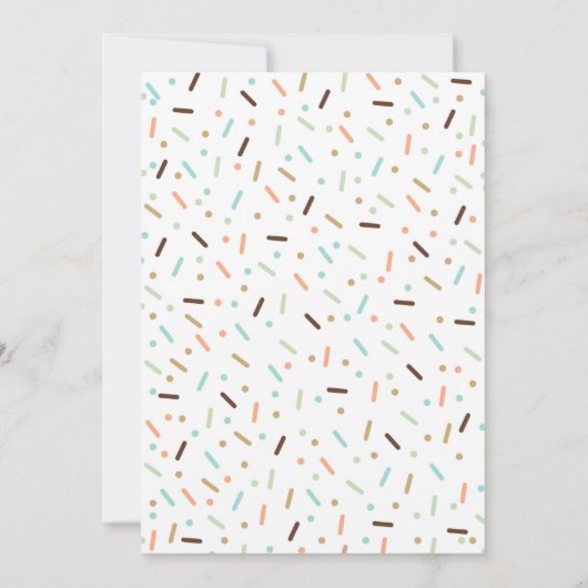 Donut Invitation Anniversaire Donut Grow Up Party (Dos)