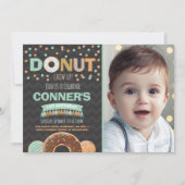 Donut Invitation Anniversaire Donut Grow Up Party (Devant)