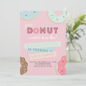 Donut Invitation Anniversaire - Donut Miss Cette F (Debout devant)