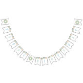 Donut Joyeux Anniversaire Bannière Bunting Bleu (Tout)