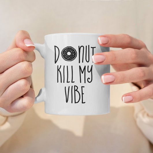 Donut Kill My Vibe Koffiemok