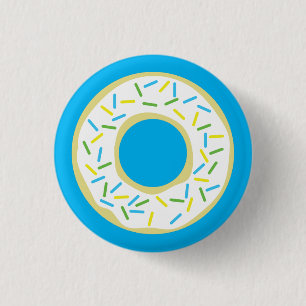 Donut Kind Birthday Party Doughnoten Ronde Button 3,2 Cm