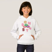 Donut kinder hoodie (Voorkant volledig)