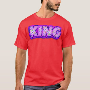 Donut King Baker Donuts Lover Baking Royalty Bled T-shirt