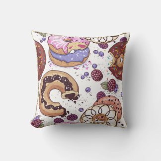 Donut Kunst Kussen