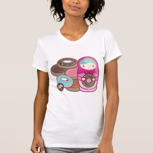 donut liefde t-shirt (Voorkant)