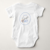 Donut liefje op het eerste verjaardag romper (Achterkant)