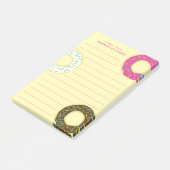 Donut Lieve Kind Donuts Post-it® Notes (Schuin)