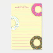 Donut Lieve Kinders Donuts Post-it® Notes (Voorkant)