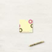Donut Lieve Kind's Doughnut Post-it® Notes (Op bureau)