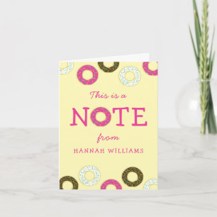 Donut Lieve Kind's Doughnuts Briefkaarten