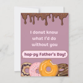 Donut Limited Vaderdag Edition Briefkaart