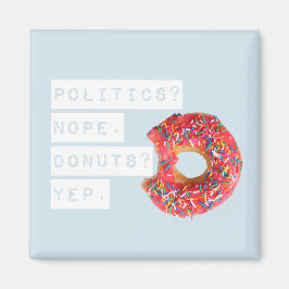 Donut Lover Magnet Blue Magneet