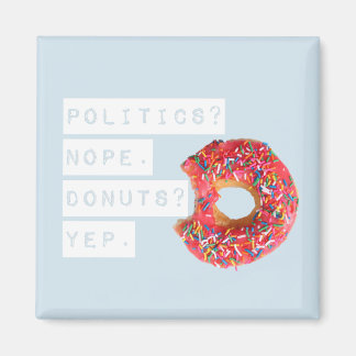 Donut Lover Magnet Blue Magneet